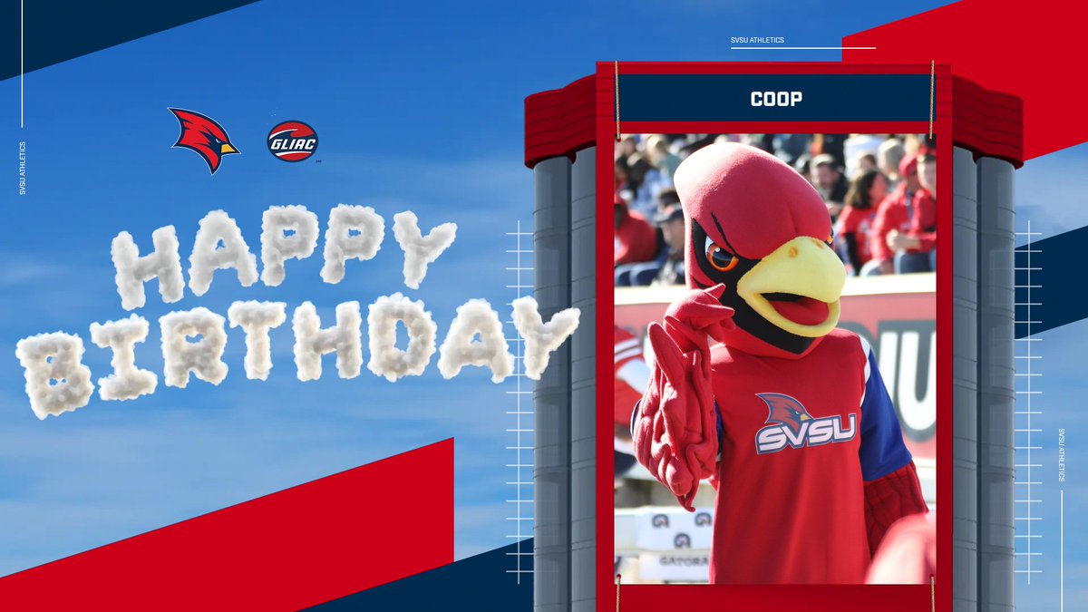 svsuathletics's tweet image. Happy Birthday to our favorite feathered friend!🐦🎂🎉

#BeaksUp #GoCards #StandOut #CoopsBirthday