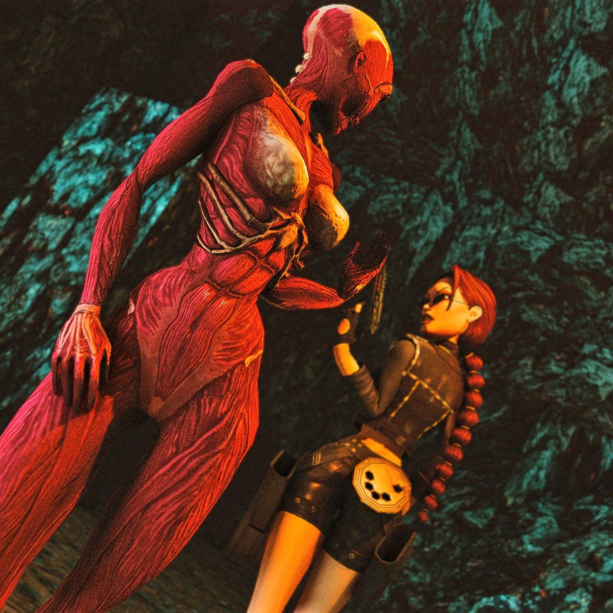 CrazyGamer00's tweet image. Tomb Raider 1 | Atlantis 
.
.
#photoMode #tr1 #Atlantis