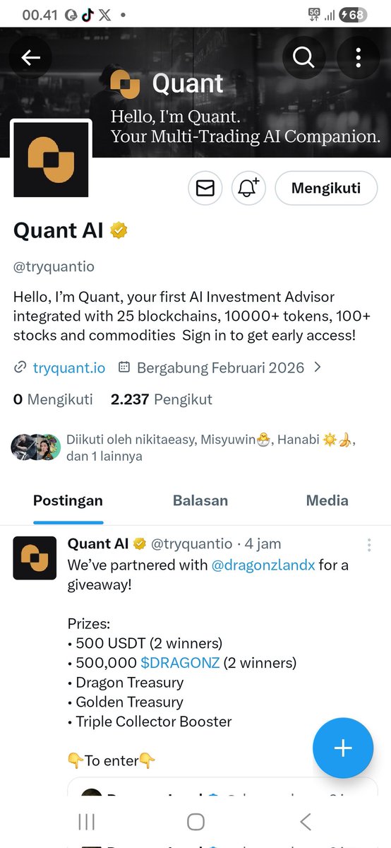 CKarinlegit's tweet photo. @GiveAwayHost @tehmaniswin @tryquantio https://t.co/W9WsV904ws