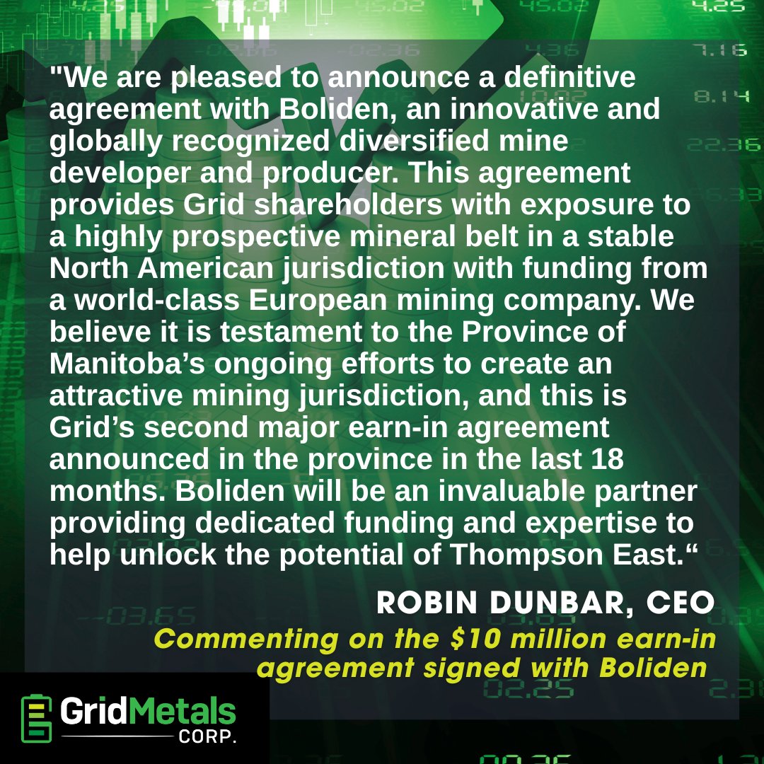 GRID METALS CORP. tweet media