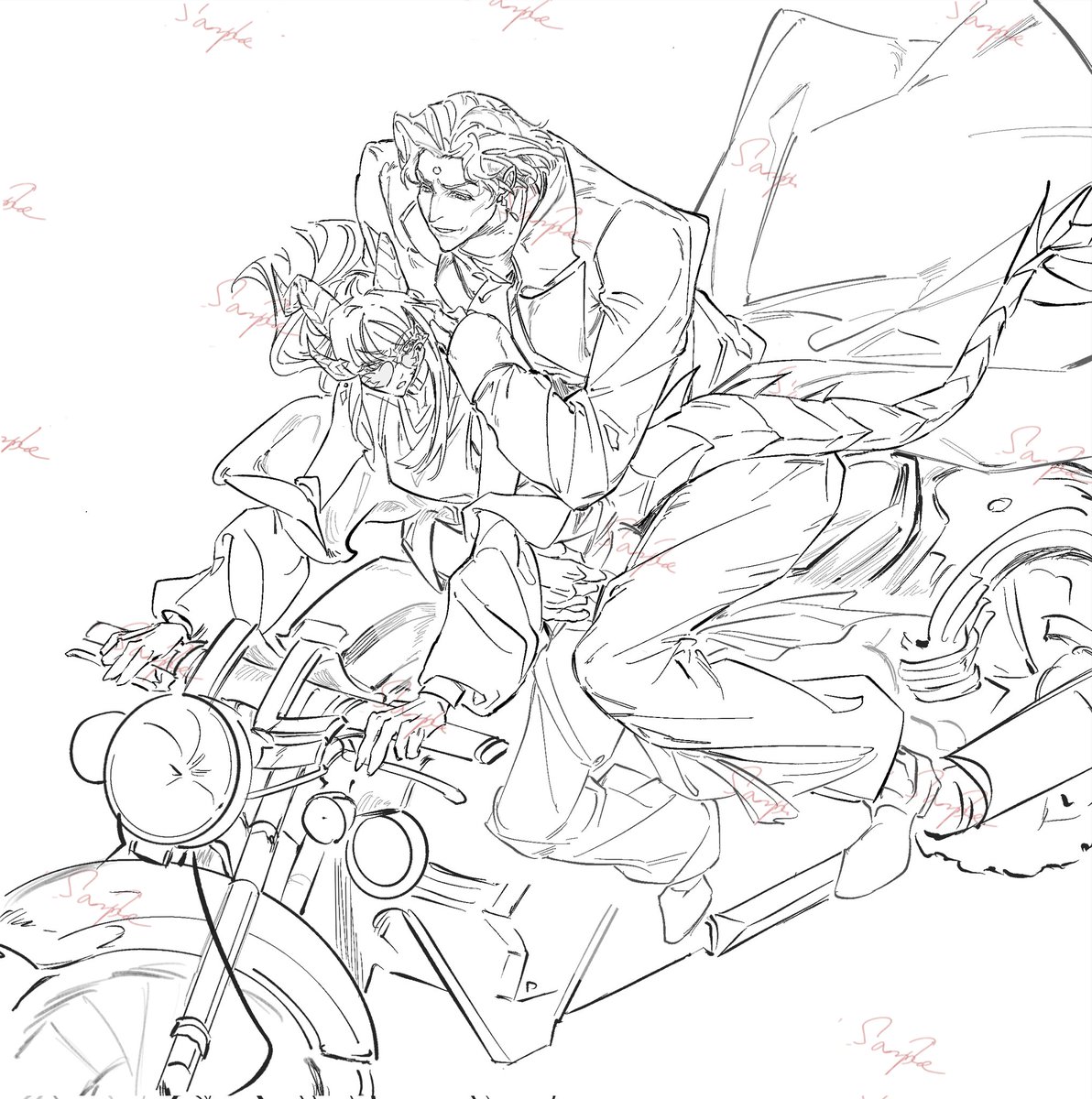 一芝醋 tweet media