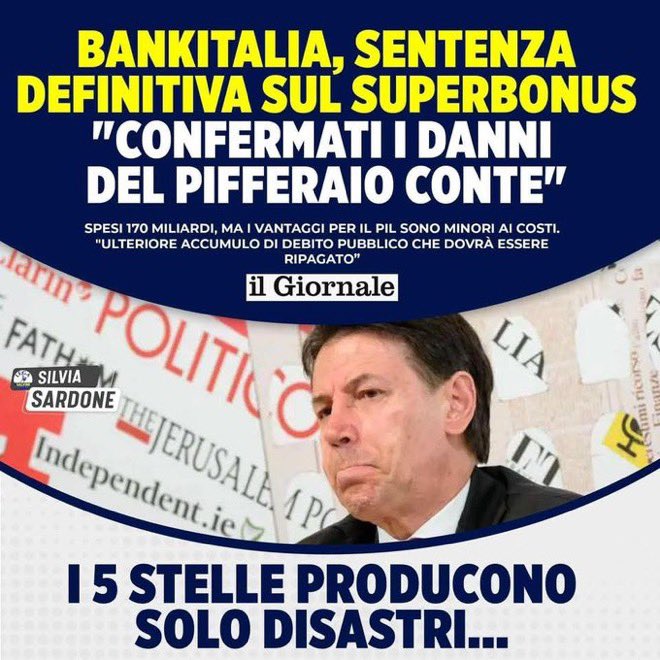 <a href="/Mov5Stelle/">MoVimento 5 Stelle</a> Perché è vero... Ha fatto solo danni..