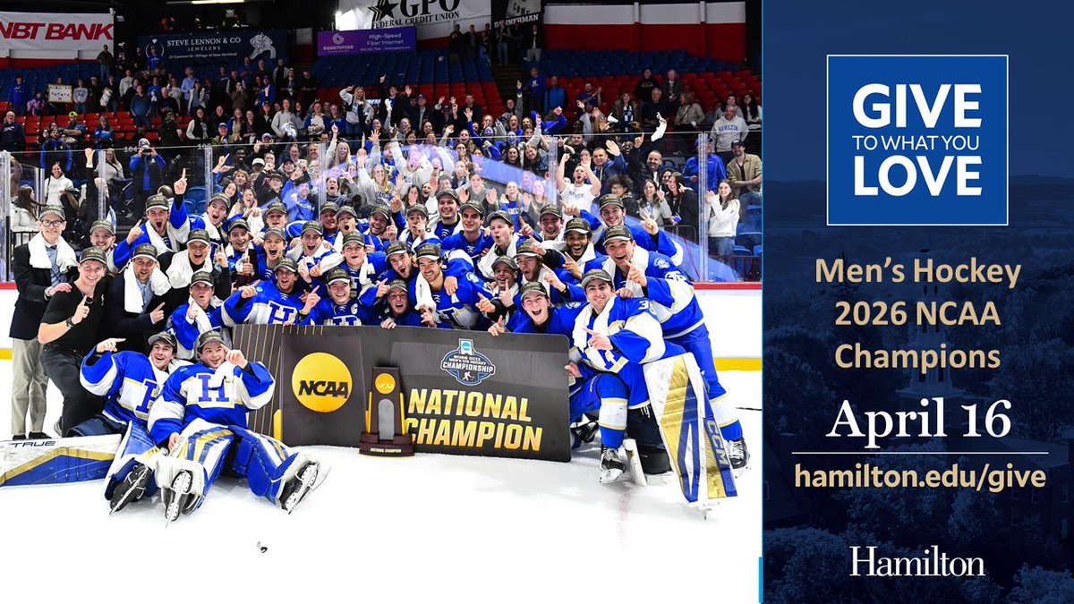 Hamilton College Men's Hockey tweet media