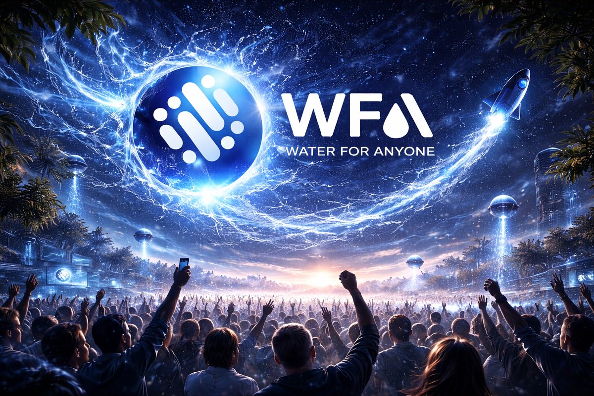 wfa_project's tweet image. Momentum is building the right way intentional, and backed by real purpose

Every post, every idea, every contribution is bringing us closer to a future where water is accessible to anyone, anywhere 

WFA is flowing, and nothing is stopping this wave 

#utility #memecoin #solana