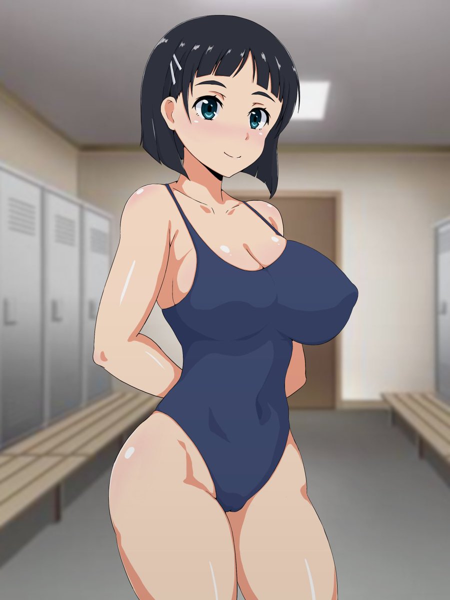 水着イラストって言ってもなんか特殊な感じのばっかり描いてるなー🤔 
 #なんの脈絡もなく水着イラストを再掲して最近フォローしてくれたフォロワーを怖がらせましょう 