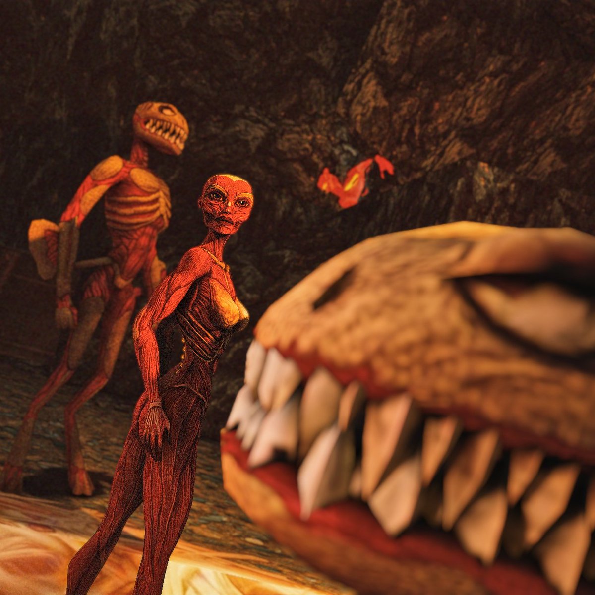 CrazyGamer00's tweet image. Tomb Raider 1 | Atlantis 
.
.
#photoMode #tr1 #Atlantis