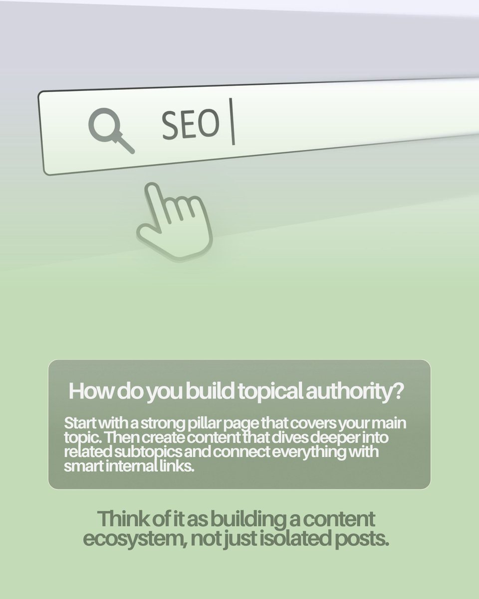 BrainVineSEO's tweet photo. Want better SEO results? Have strong content structure.
This is how you build real topical authority 𝗮𝗻𝗱 𝗯𝗲𝘁𝘁𝗲𝗿 ����𝗮𝗻𝗸𝗶𝗻𝗴𝘀. 

#SEO #TopicalAuthority #SearchEngineOptimization #DigitalMarketing #ContentMarketing #AI https://t.co/ys1pdVo2OJ