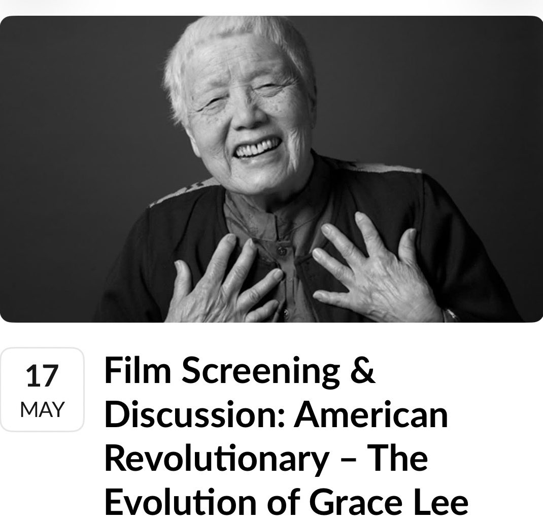 DemsAbroad's tweet image. Join #DemsAbroad for a special screening of the award-winning documentary ‘American Revolutionary: The Evolution of Grace Lee Boggs’, followed by a group discussion. 🧵
2 showing on Sunday May 17th, 2am ET and 10am ET. @DemsAbroadGBC @DemsAbroadAAPI
democratsabroad.org/secretary_dait…