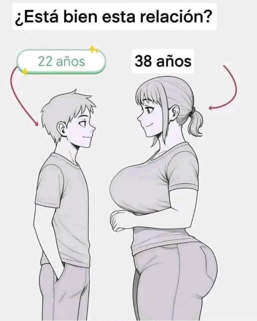 Yo tengo 38 años y tú