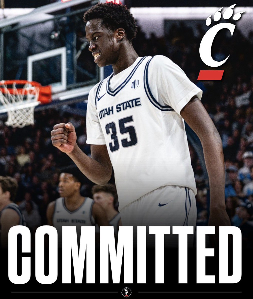 BREAKING: Utah State freshman F Adlan Elamin has committed to Cincinnati.

Elamin averaged 6.7 PTS and 3.1 REB and showed great potential in March.