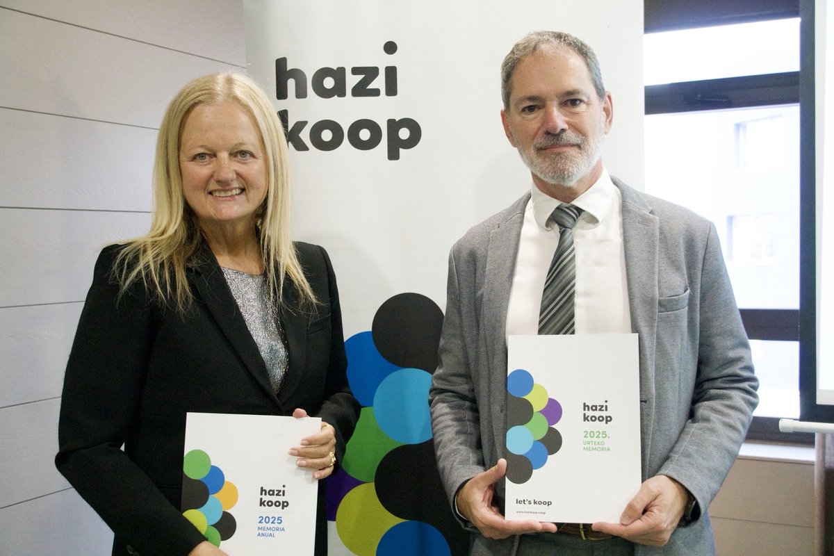 hazikoop's tweet photo. Hazikoopek 118 kooperatiba berri bultzatu ditu Euskadin 2025ean, eta 271 lanpostu sortu ditu

➕🔗 https://t.co/aXEJiIJbL3 https://t.co/llSeNVosV0