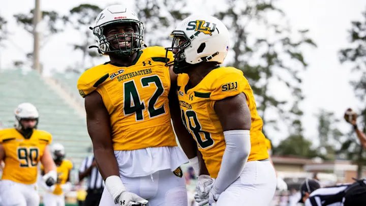 1kval_'s tweet photo. Blessed to receive my 3rd d1 offer from Southeastern Louisiana! @CoachSlaughter2 https://t.co/J4WVcNIdG9