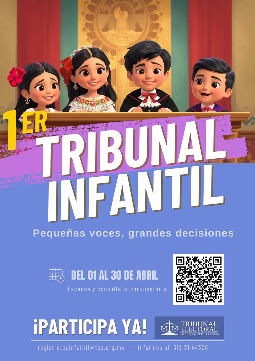 TEE_Colimaofic's tweet photo. Convocatoria: https://t.co/cKUbeACwzu
Registro en linea: https://t.co/uS4VoerbqU https://t.co/PjxfPiheFR