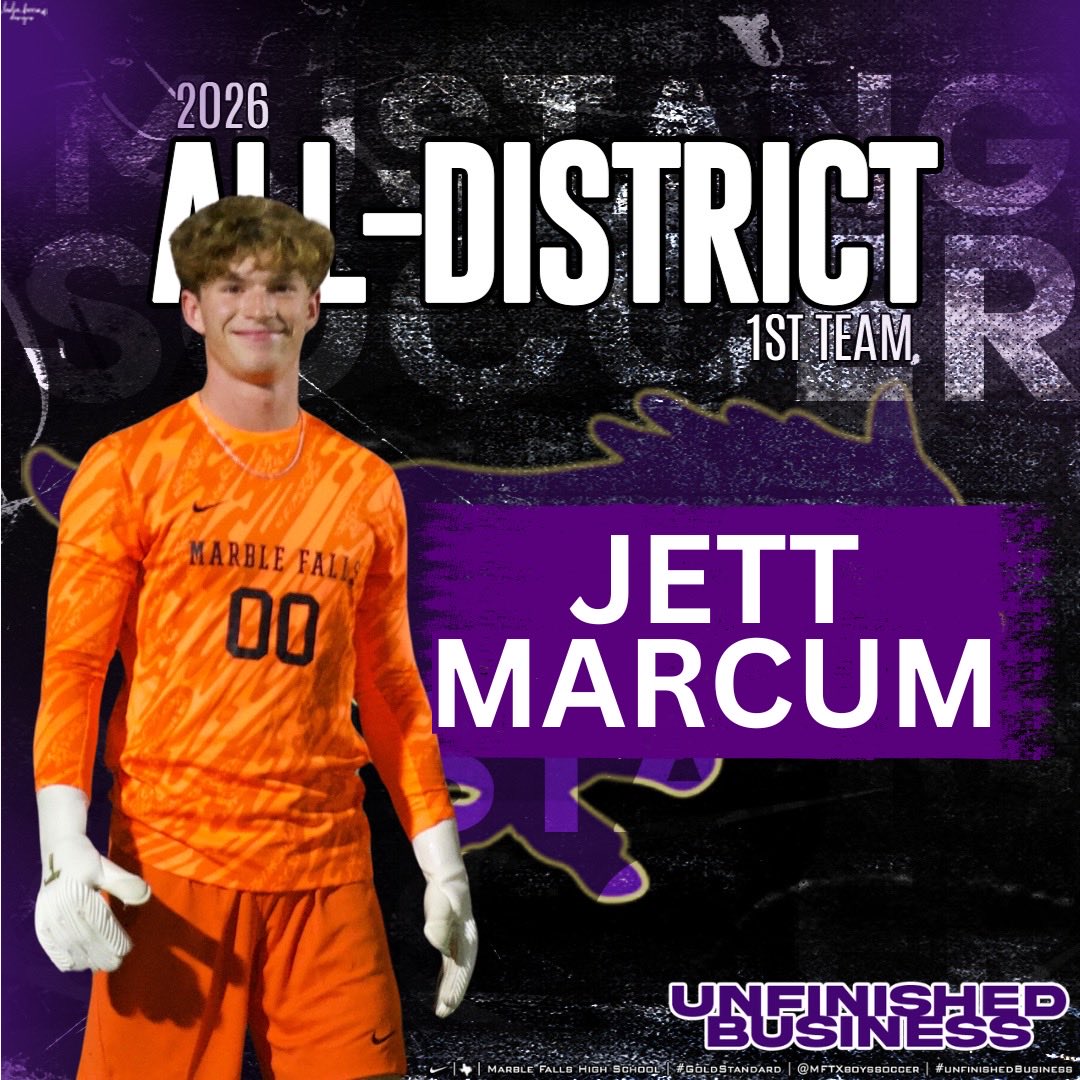 MFTXBOYSSOCCER's tweet photo. Congrats to our boys on 1st team All District awards. Marble Falls earned a bunch! More to come…
@keri_timmerman @PatrickM_Hinson @MFMSAthletics @MFBoosterClub @LFerrisDesigns https://t.co/5mOgXUUb8Y