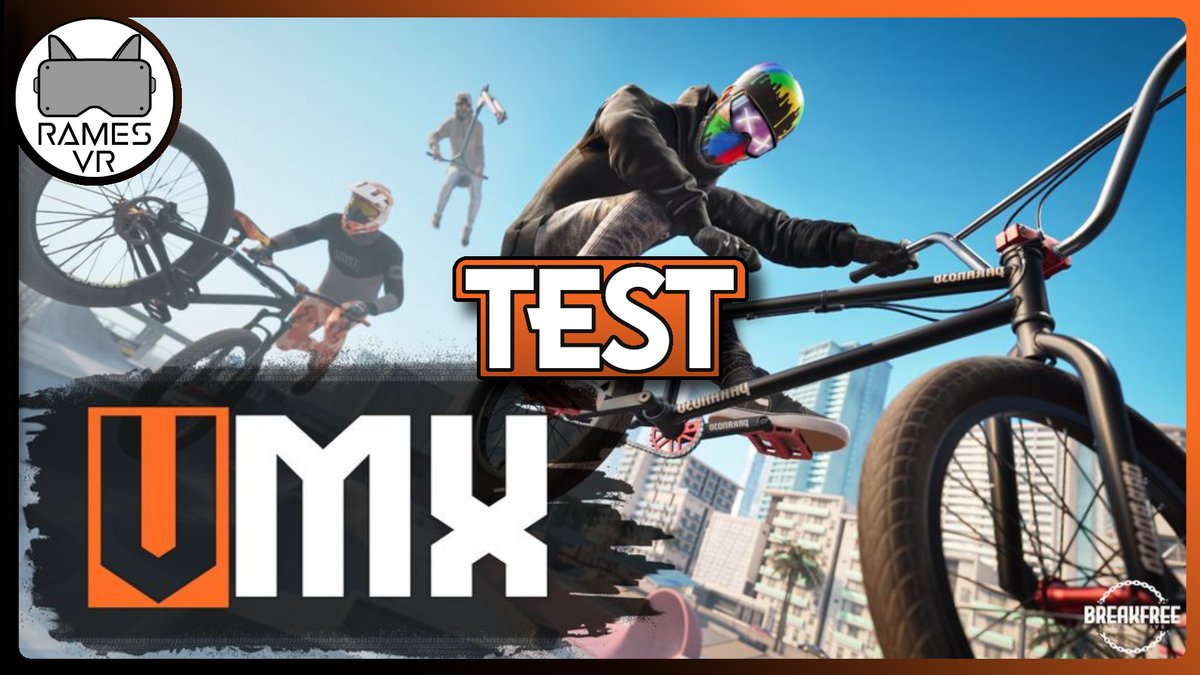 vr_rames's tweet image. Le test de VMX est en ligne !
youtu.be/BUVehLEM7Ds
Enfin les BMX, VTT et Trottinettes ont leur jeu en #VR qui vaut le coup !
Une pépite par @BreakFreeInter Si vous êtes pratiquant, il faut y gouter absolument ^^