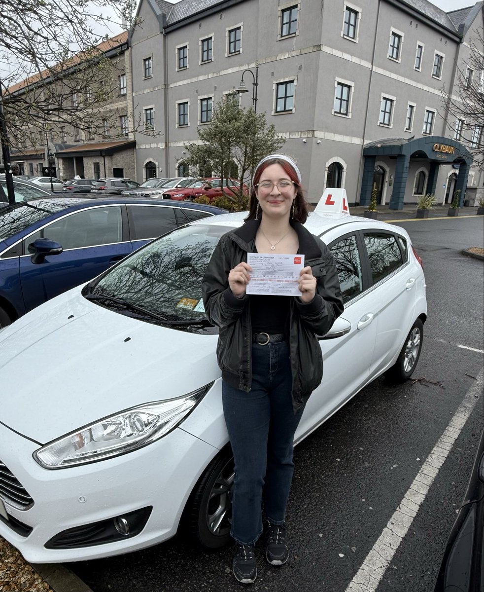 ABCDriveGalway's tweet photo. Congratulations 🎊 to Megan Hederman, who passed her driving test in Knocknacarra/Clybaun, Galway this afternoon. Well done and safe driving ahead to her from @ABCDriveGalway!
#drivinglessonsgalway #manualdrivinglessons #safedriving #drivinglessons #DriveWithConfidence https://t.co/iWyElmLMZb