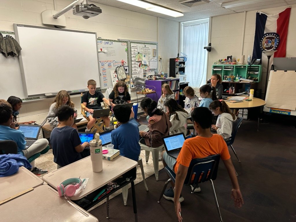 RockwoodSupt's tweet photo. Everything from English, to math, to music, to reading, to art, to practicing for a class play was going on at Woerther Elementary this morning! #NurturingLearning https://t.co/rlXPz5DgjB