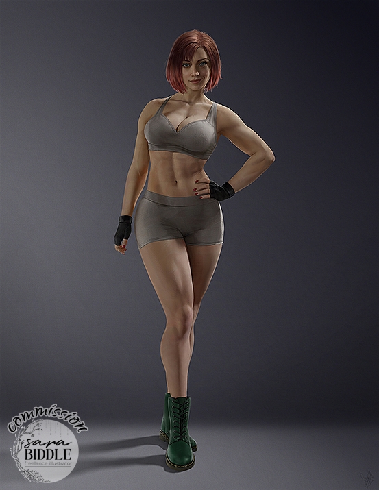 New art drop! 👀
Painted this one for <a href="/XthemastaX/">‎ً</a> of their character, Desiree! 🥊 

She has a couple different outfits, so I may post another later. 

Slots are still open, so reserve yours via DM if you are interested in a custom art of your character. 🔥