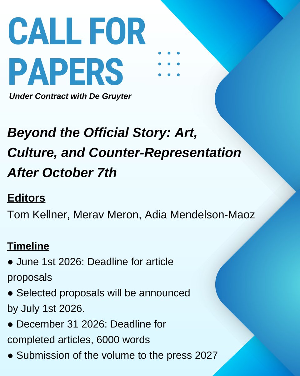 Association for Israel Studies tweet media