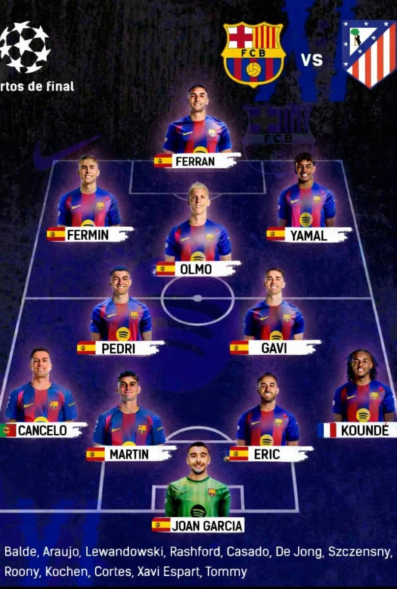davidcpvm's tweet photo. Me ha llegado esto hoy y me ha explotado un poco la cabeza. Solo es una dato sobre la nacionalidad de los onces iniciales en la vuelta de la Champions del Barça y el Real Madrid... pero en un equipo había nueve jugadores nacionales y en el otro, ninguno

PD. Me veo venir la maldad, sí, es cierto, ninguno de los dos pasó la eliminatoria 😅...