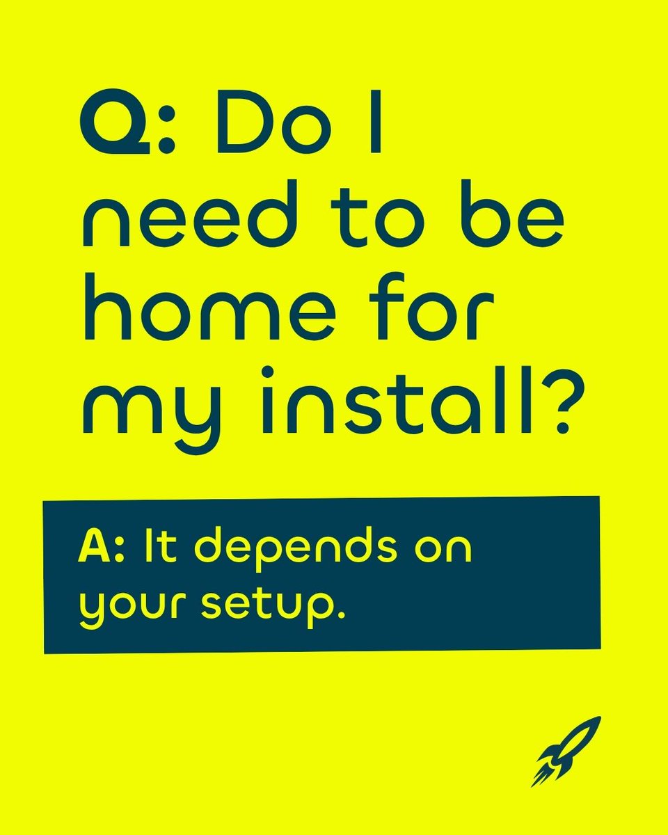 _RocketInternet's tweet photo. Some installs require access inside your home. Others may not.

We’ll walk you through exactly what to expect before install day.

See what your setup might require ➜ https://t.co/lI2Qb8TaKw

#RocketInternet #HomeInternet #StayConnected https://t.co/SfX4War6Hs