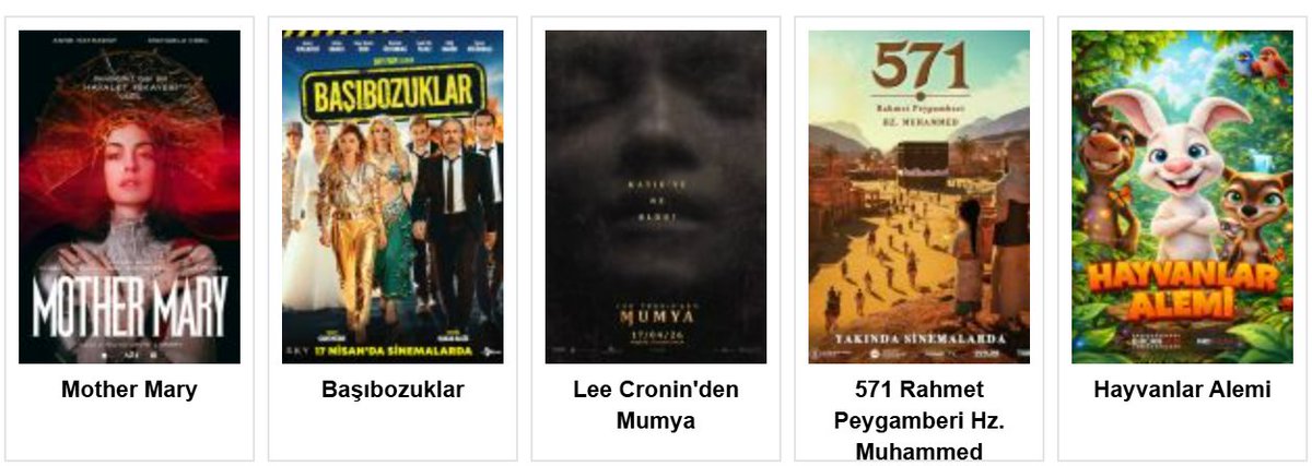 PopulerSinema's tweet photo. 17 Nisan haftası vizyona hangi filmler giriyor? #seanslar
https://t.co/ONOuxHWS4h https://t.co/cLegObedat