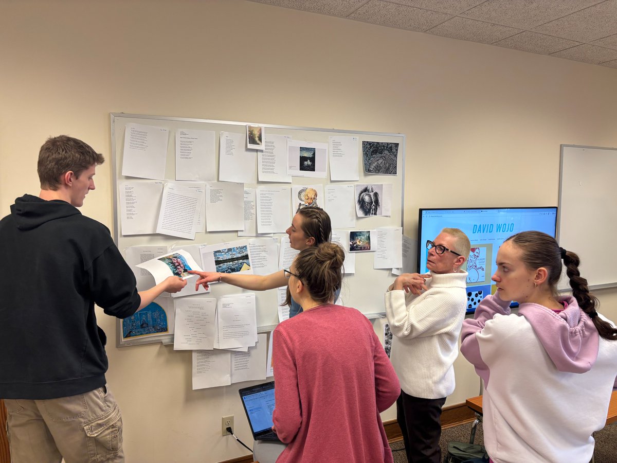 FreshwaterRev's tweet photo. So excited to see the Freshwater Review come together this year! We just HAD to break out in dance! https://t.co/ngHrsgCd1i