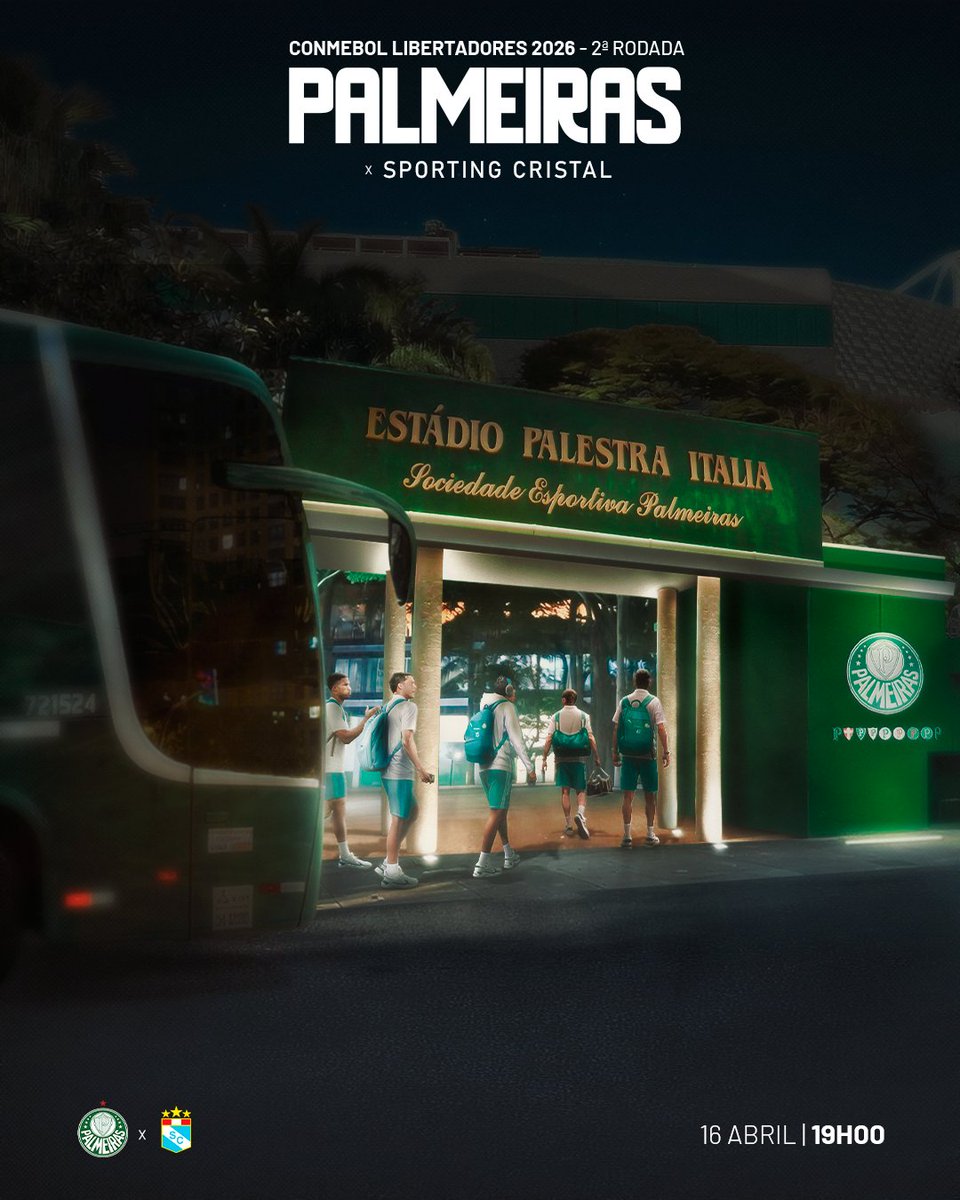 Palmeiras's tweet photo. LAR DOCE LAR! 🏠

Fundado em 1914, o Palmeiras já disputou exatamente 1️⃣9️⃣1️⃣4️⃣ jogos em casa, somando as épocas de Parque Antarctica, Estádio Palestra Italia e Allianz Parque, com 1291 vitórias, 386 empates, 237 derrotas, 4342 gols marcados e 1734 gols sofridos.

Hoje mais um capítulo dessa história será escrito. E nós, como sempre, jogaremos juntos! AVANTI! 💚