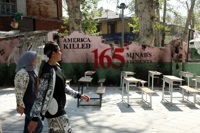 mockman's tweet photo. It’s amazing that any random pictures of Iranian cities (these 3 are all from today on Al Jazeera) will show women with their hair uncovered. But idiots will still make insane claims that women will be killed or imprisoned for not wearing the veil. https://t.co/gcPjzshF0G