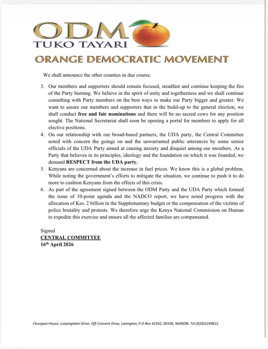 Hon. Catherine Omanyo tweet media