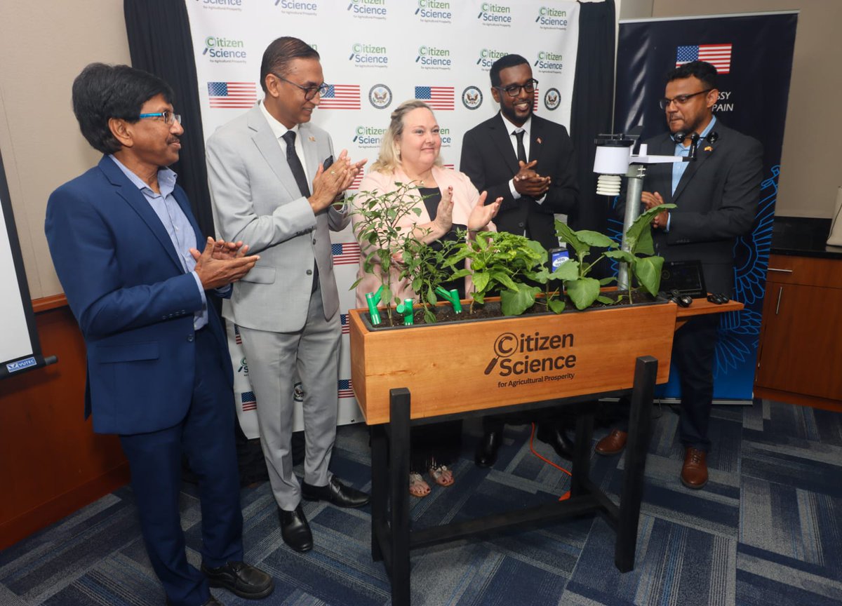 maftt_'s tweet photo. MEDIA RELEASE: Minister Ratiram Highlights Strategic Shift to Data-Driven Agriculture at Launch of “Partners in Prosperity” Initiative

Read more: https://t.co/PZtuoqsFLo https://t.co/SwsFiYJ5SI