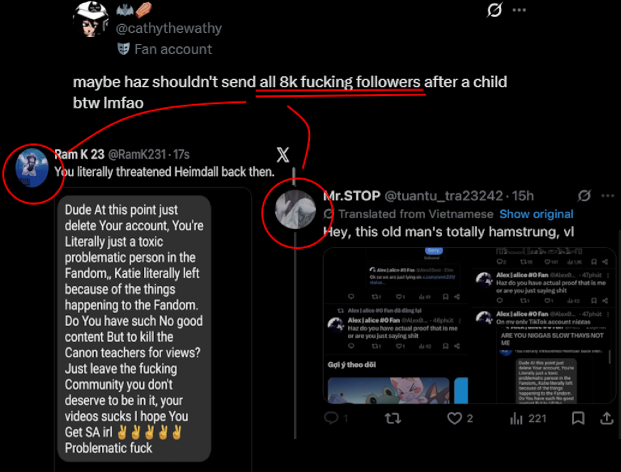 apollo_but's tweet photo. @cathythewathy @KeiouKio this is actually embarassing only 2 people so far has "harassed" them despite the fact you did worse aswell

stop being a hypocrite https://t.co/TGV2WOH3AC