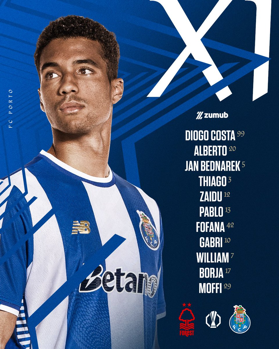 ⚽ 𝕆 ℕ𝕆𝕊𝕊𝕆 𝟙𝟙 𝕀ℕ𝕀ℂ𝕀𝔸𝕃 ⚽

#NFFCFCP #UEL