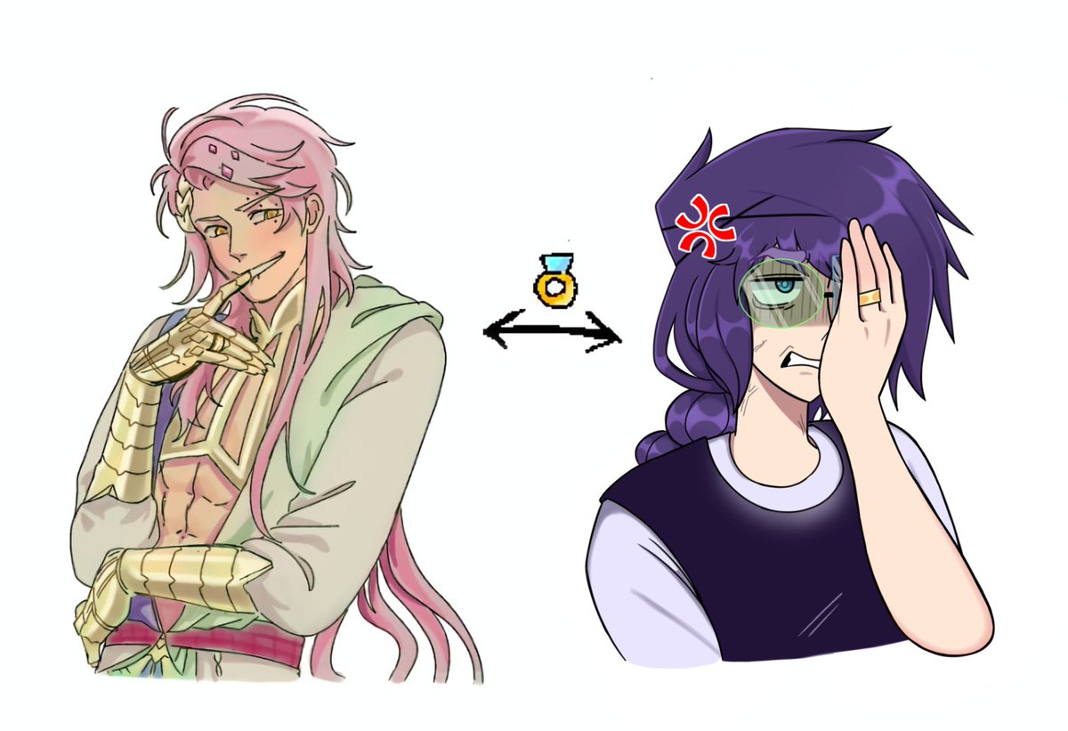 imgiggles_'s tweet photo. Collab epica con @SleepMayDay de un trend de tiktok jjjj
Les gusta la crackship? 😳
#shuumatsunovalkirye × #fnafhs /j https://t.co/DafFX1a2SC