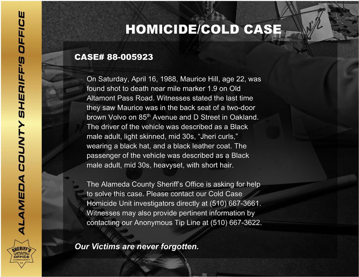 Alameda County Sheriff tweet media