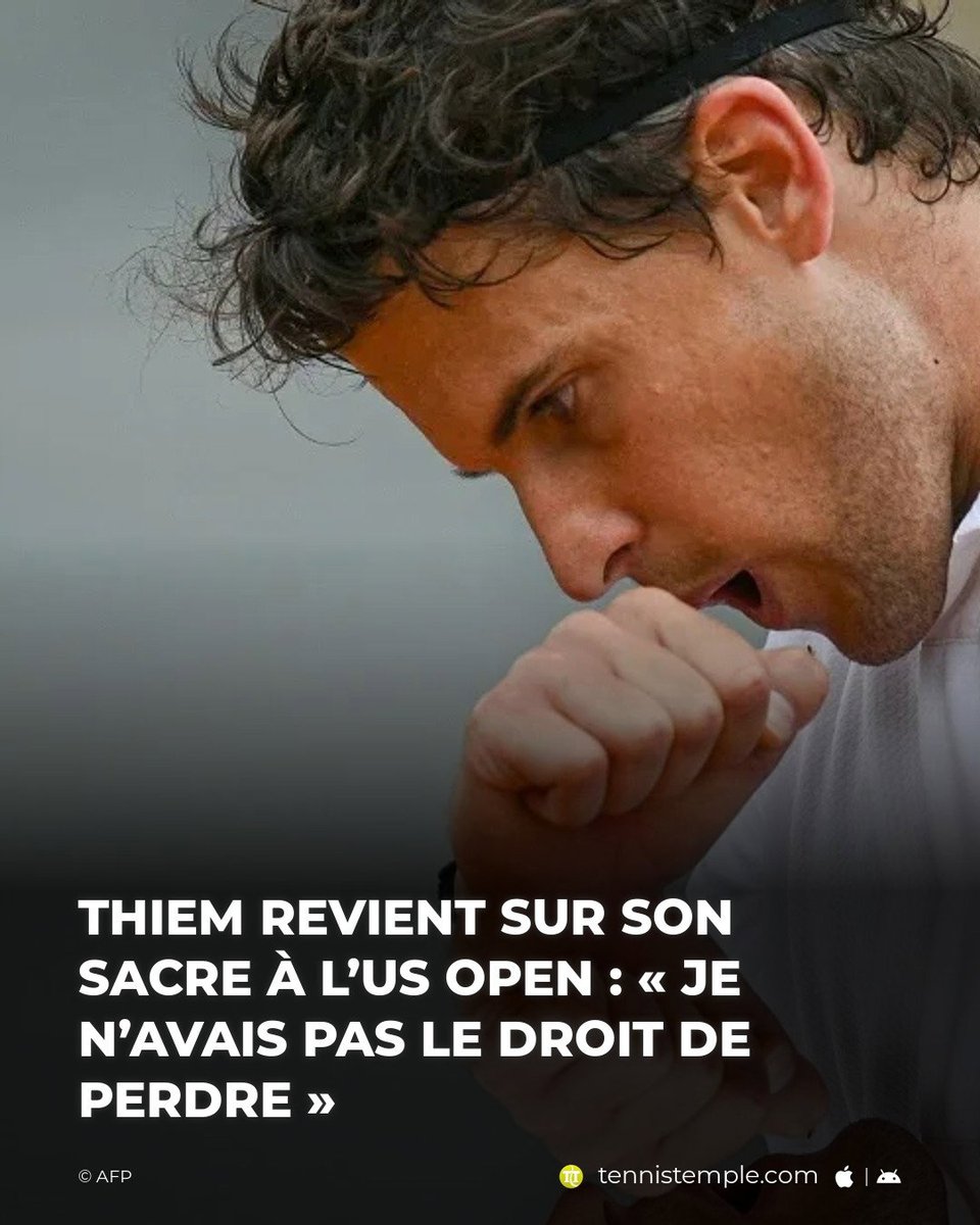tennistemple's tweet image. Dominic Thiem revient sur l’US Open 2020 et raconte pourquoi cette finale face à Zverev comptait autant. Entre pression, regrets possibles et ultime chance, l’Autrichien livre une confession forte. #GrandSlam #Thiem #USOpen

🎾 w.tennistemple.com/0NlK9