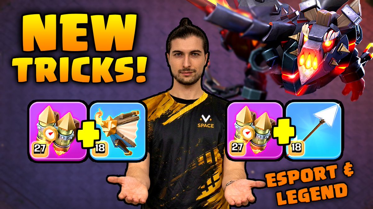 PsyDuke_CoC's tweet photo. Rocket Backpack NEW Tricks ! 🚀🔥

https://t.co/72WmN5WAfE

​#ClashOfClans #CoC #RocketBackpack https://t.co/eeN10HKLrv