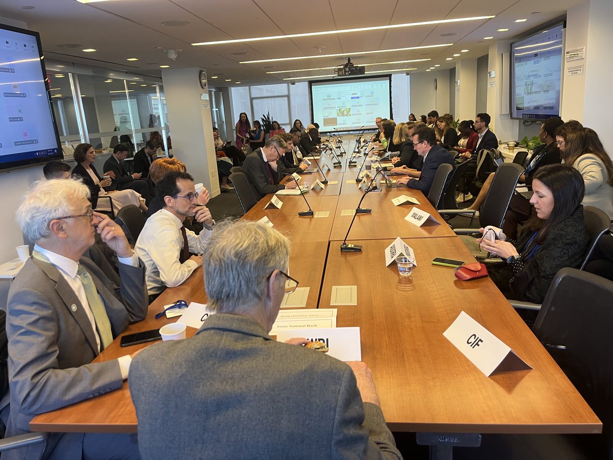 bhimadhi's tweet image. Delighted to attend the Coalition of Finance Ministers for Climate Action meeting on #DRR finance during the #SpringMeetings today. Key focus: strengthening risk finance &amp;amp; balancing risk retention (reserves, budgets) w/risk transfer tools like insurance, cat bonds, &amp;amp; credit lines