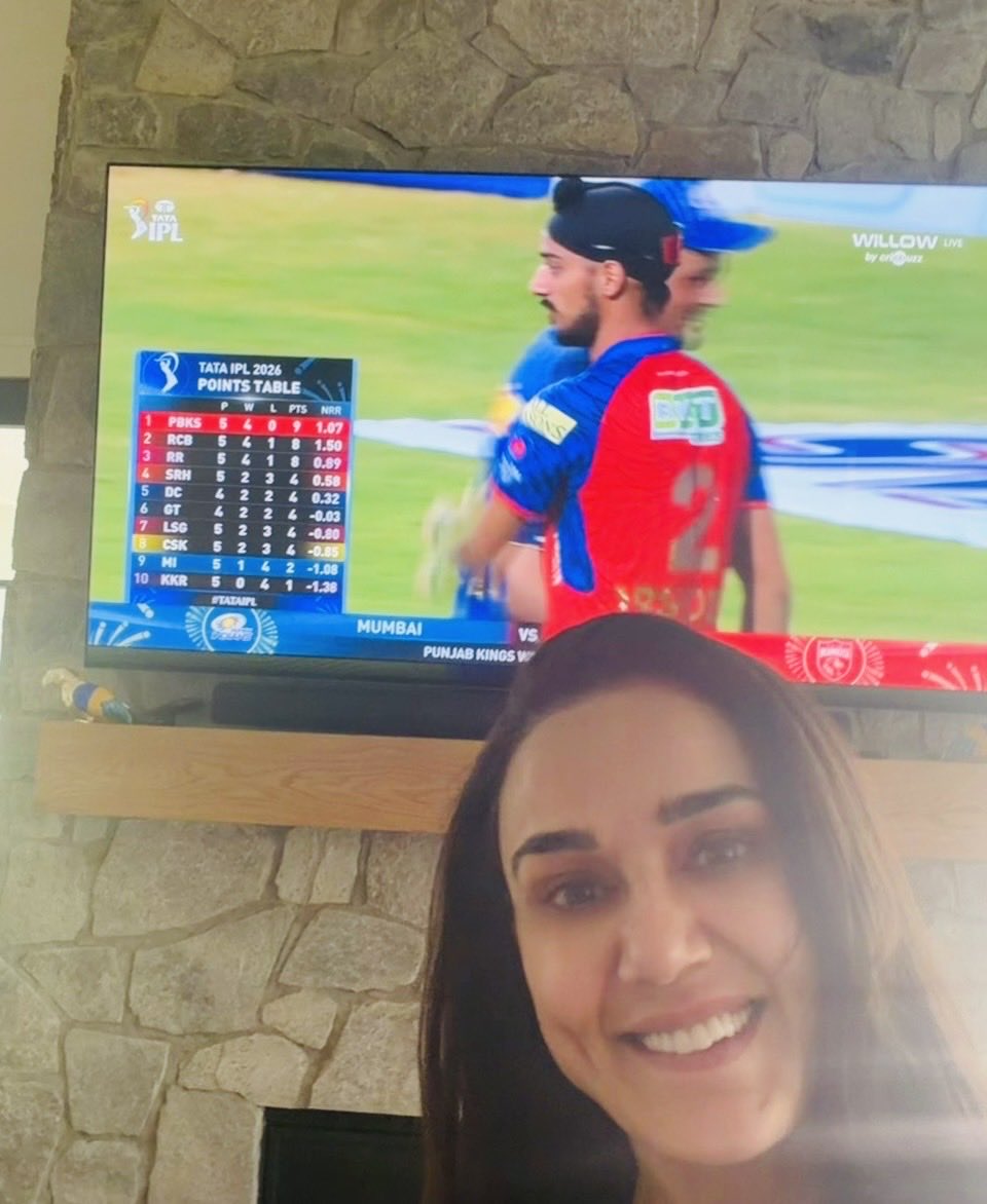 Preity G Zinta tweet media