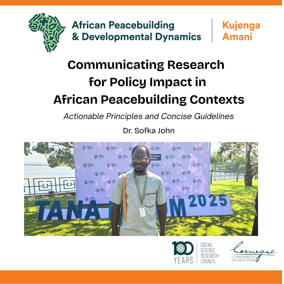 African Peacebuilding and Developmental Dynamics tweet media