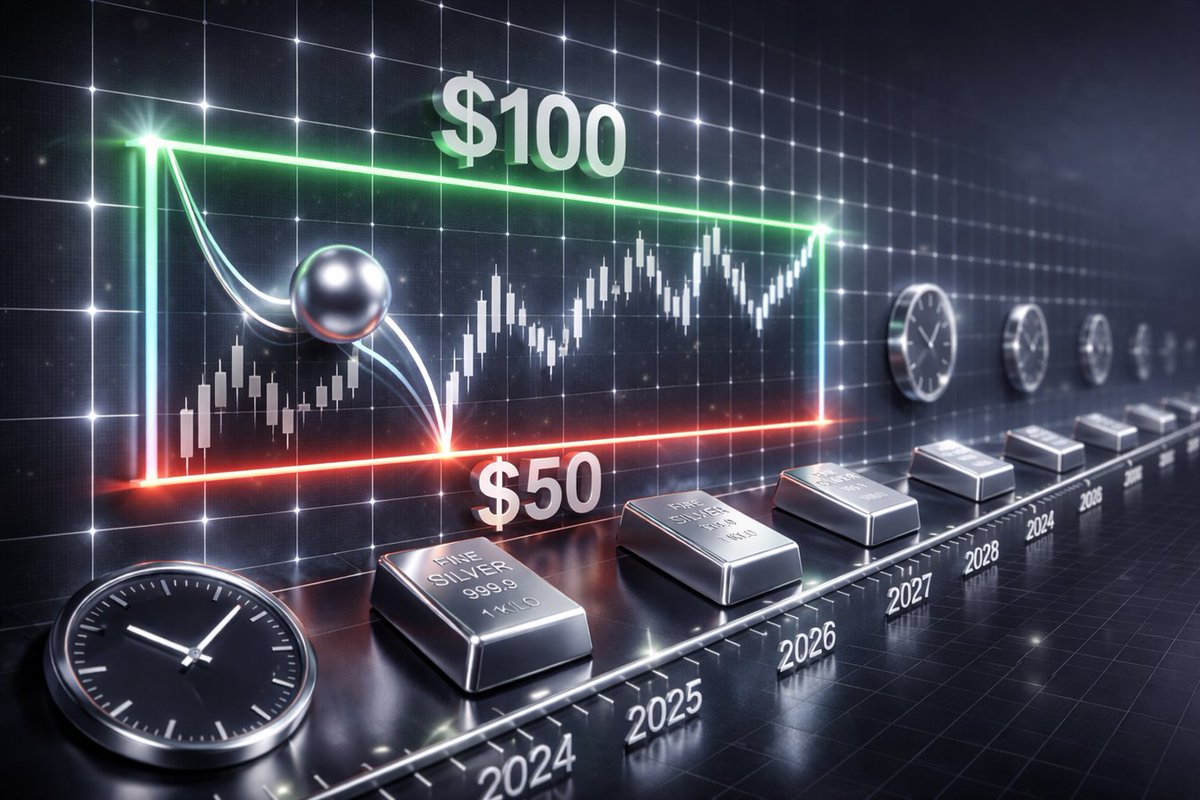 KitcoNewsNOW's tweet image. Silver prices to ‘languish between $50 and $100 for years’ - Bloomberg’s McGlone

Although the #silver market is expected to see its sixth consecutive annual supply deficit, that might not be enough to drive prices back to their January highs, according to one market strategist.