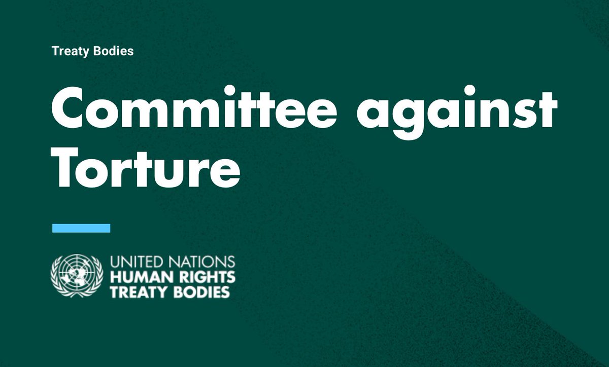 UNGeneva's tweet image. Experts of the Committee against Torture praise the absence of deaths in #Italian juvenile penal institutions, and raise questions on high rates of suicide in prisons and the practice of outsourcing migrant detention to Albania 

@UNTreatyBodies

Summary: buff.ly/6cUTVvI