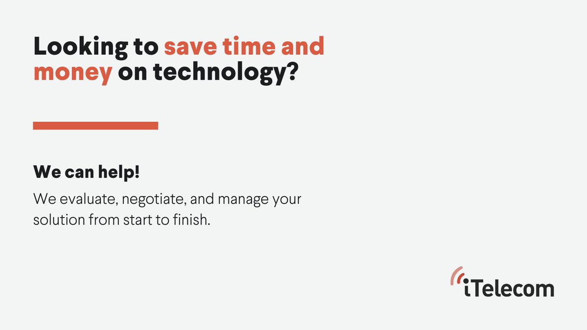 _iTelecom's tweet photo. Downtime, security risks, and unreliable systems don’t just disrupt your business; they impact your bottom line.

We help you identify the right solutions to reduce risk, improve performance and keep everything running smoothly. https://t.co/053RyBrXGU