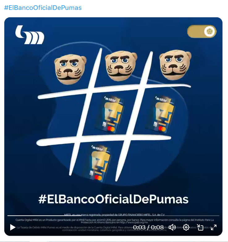 abistarwars's tweet photo. @BancaMifel @PumasMX #ElBancoOficialDePumas @PumasMX @BancaMifel https://t.co/8hZpHELChD