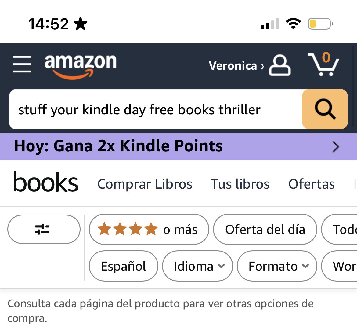 Gente con Kindle! Desde el 15 al 18 de abril pueden disfrutar libros gratis. Tienen que poner en el buscador Stuff Your Kindle day free.
Una vez que lo seleccionan, Amazon se lo manda a su Kindle o lo pueden bajar a la app del teléfono.