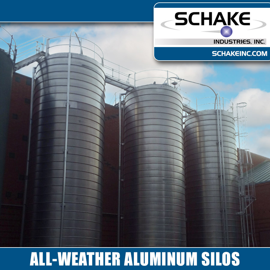 schakeinc's tweet image. State-Of-The-Art-Aluminum Silos. (814) 677-9333 schakeinc.com #storagesolutions #silos #manufacturer