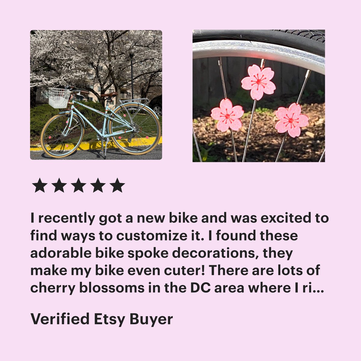 bikedecorations's tweet image. It’s that time of year! 🌸🌸🌸 
Cherry blossom bike decorations in stock now! 
bikedecorations.info

#cherryblossom #bikes #cycling #spring #springtime