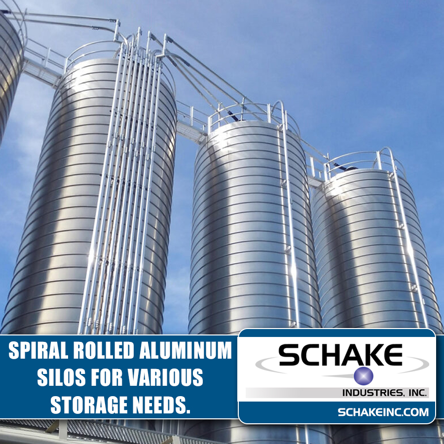 schakeinc's tweet image. State-Of-The-Art-Aluminum Silos. (814) 677-9333 schakeinc.com #storagesolutions #silos #manufacturer