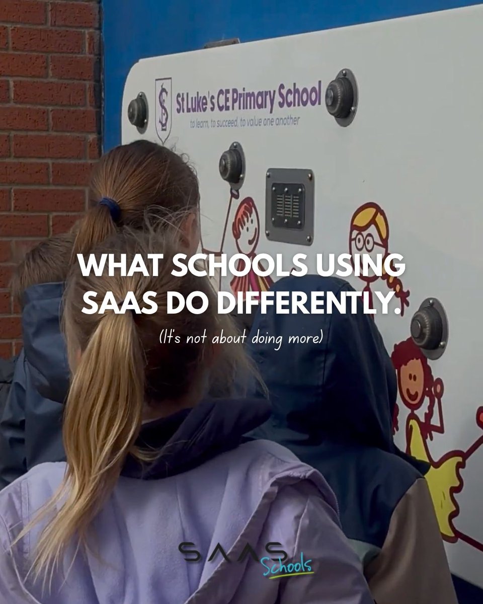 saas_schools's tweet image. What do schools using SAAS do differently?

Small changes.
Big difference. 💛

#SAAS #saasschools #activelearning #movementwithpurpose
