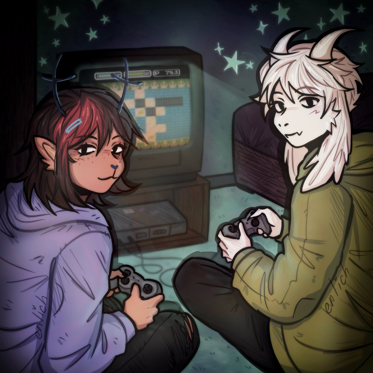 enlich | cоmмs open tweet media